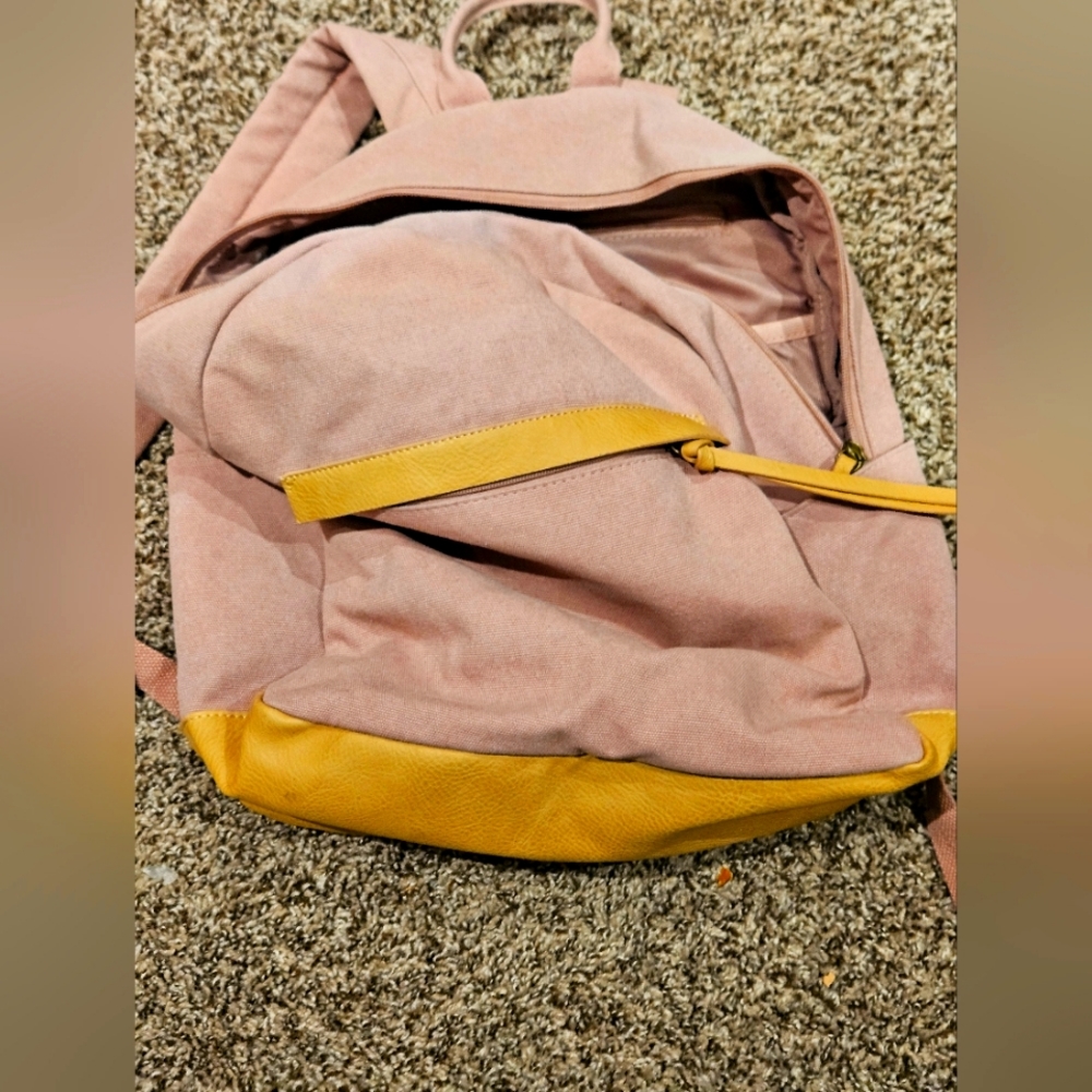 Canvas backpack